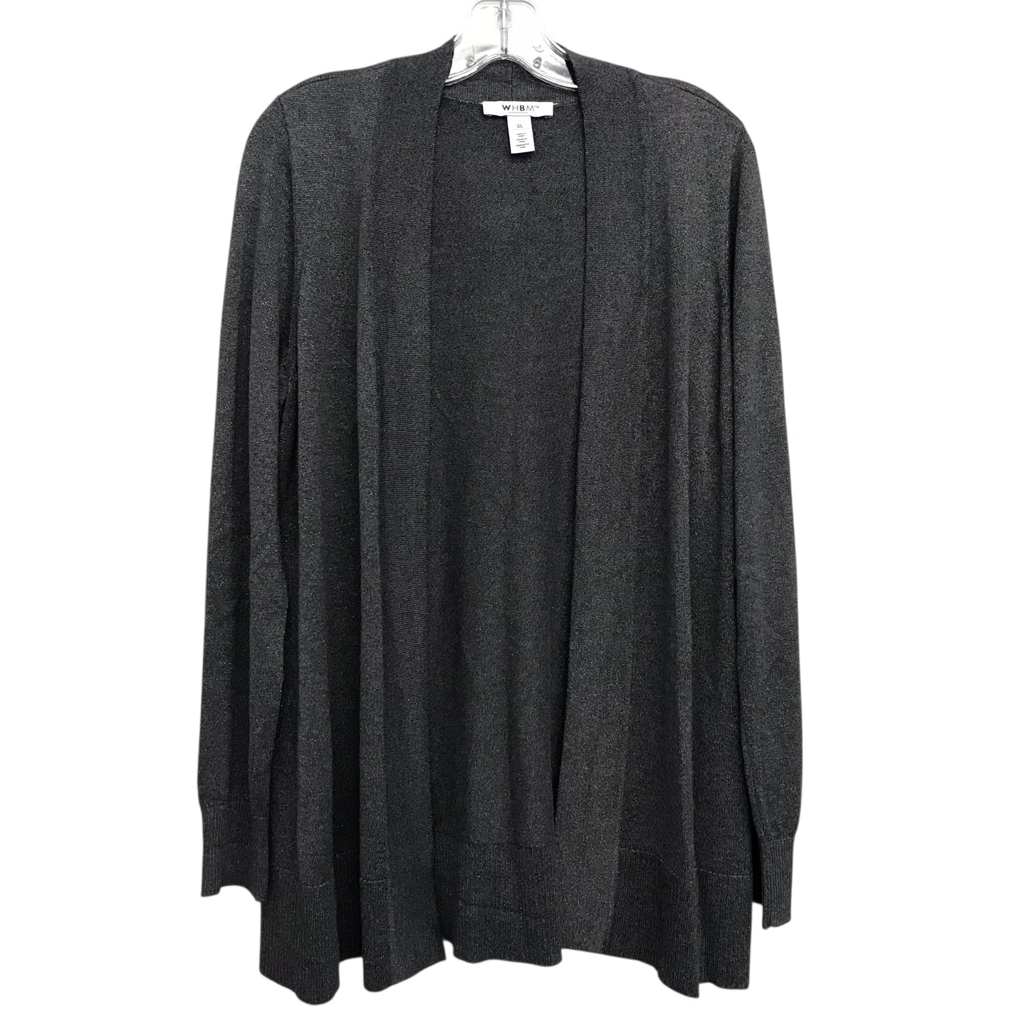 Sweater Cardigan By White House Black Market In Grey, Size:Xl