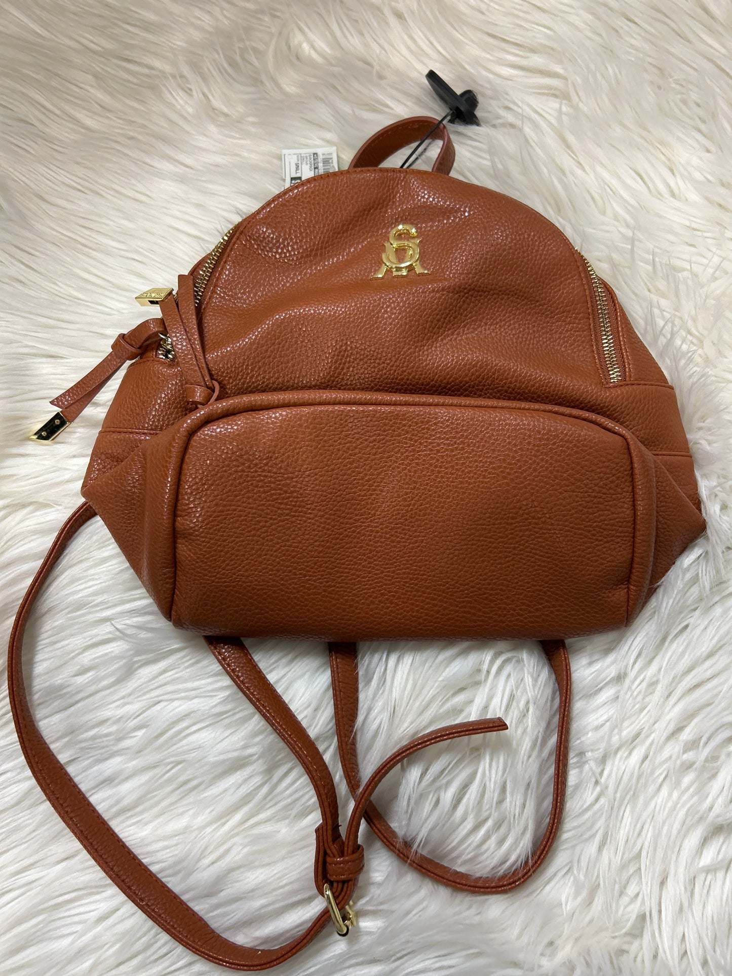 Backpack By Steve Madden In Brown, Size:Small