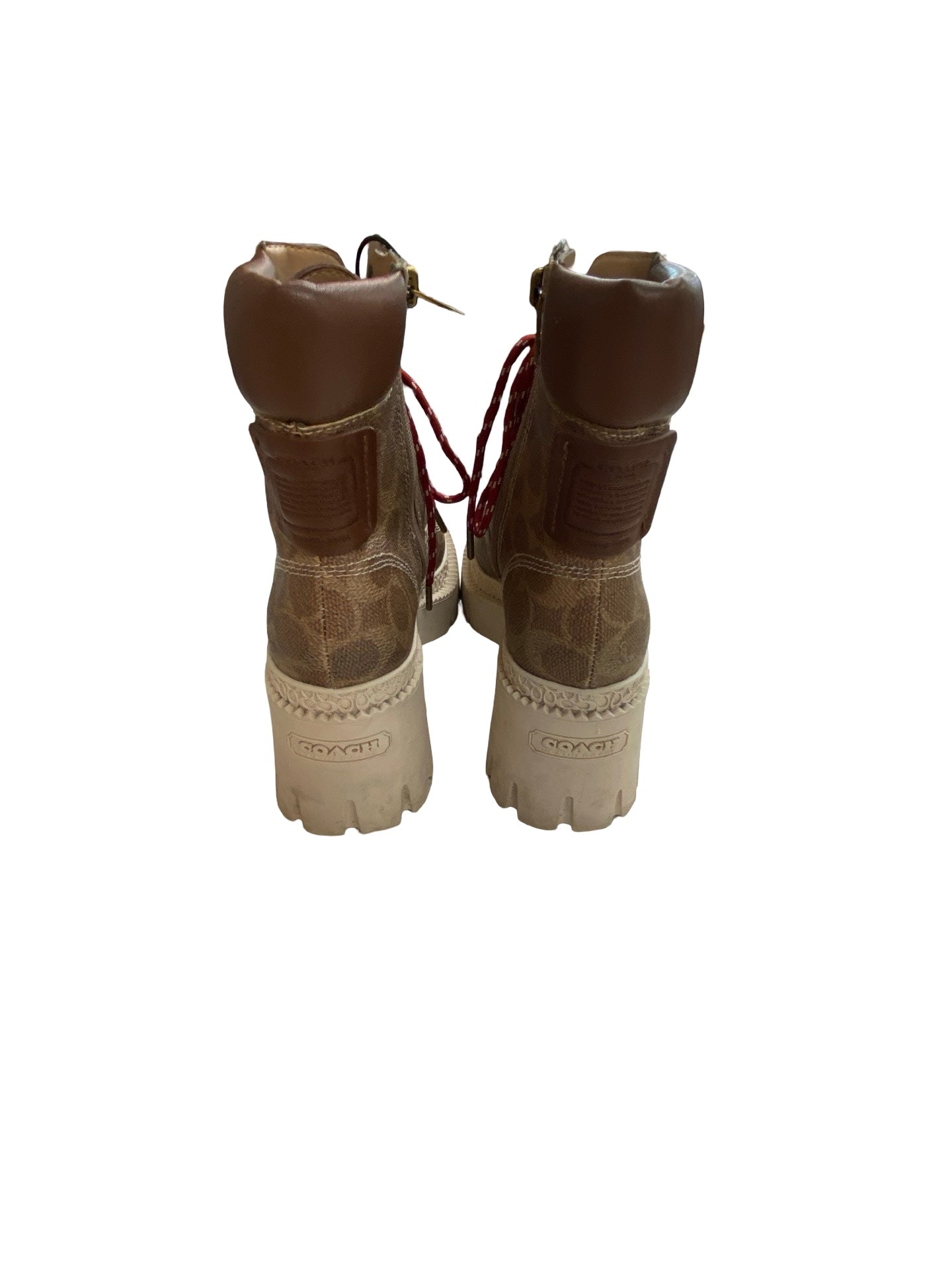 Boots Designer By Coach In Multi, Size:7
