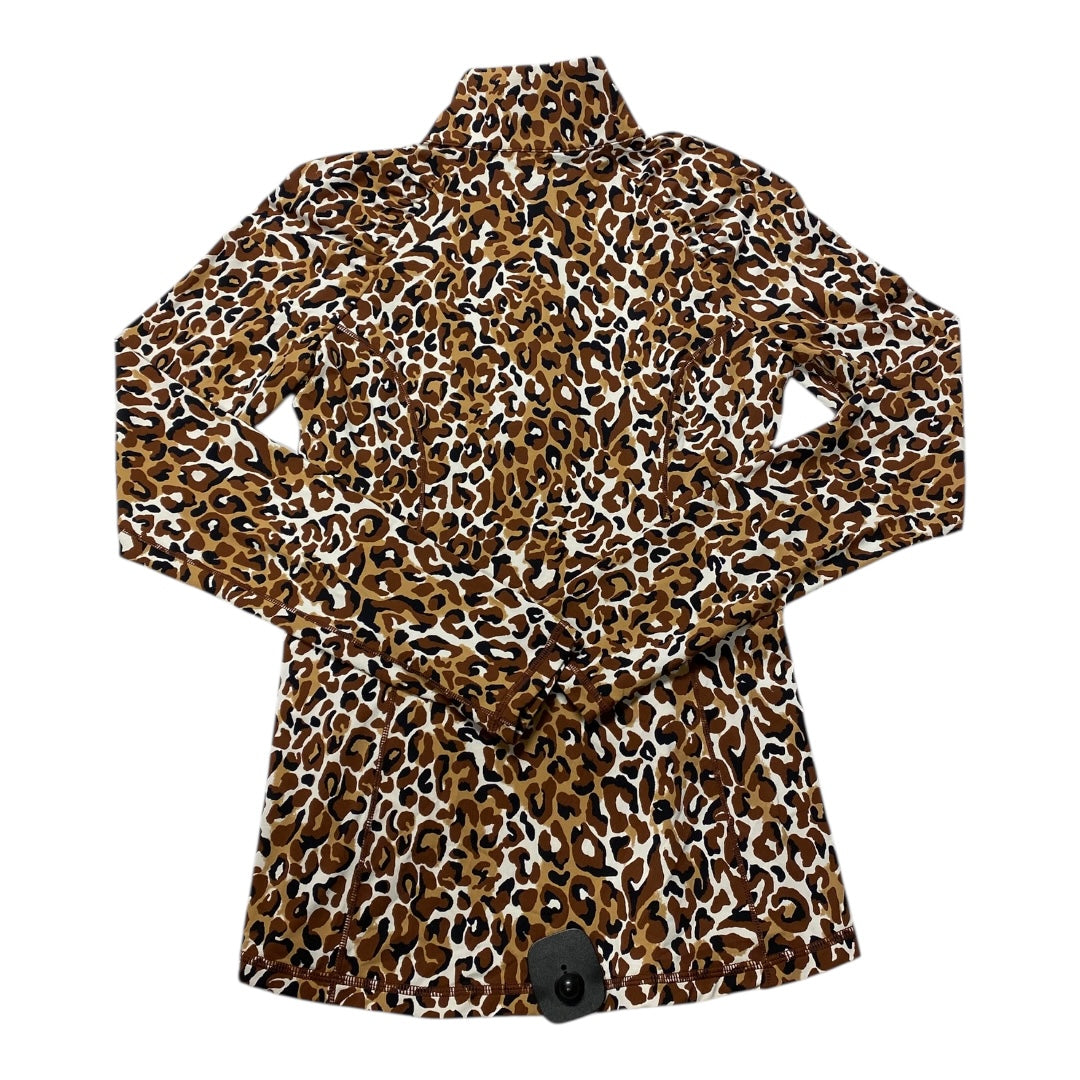Top Ls Designer By Lilly Pulitzer In Animal Print, Size:Xs