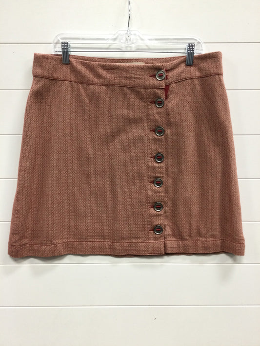 Skirt Midi By Aventura In Red, Size:12