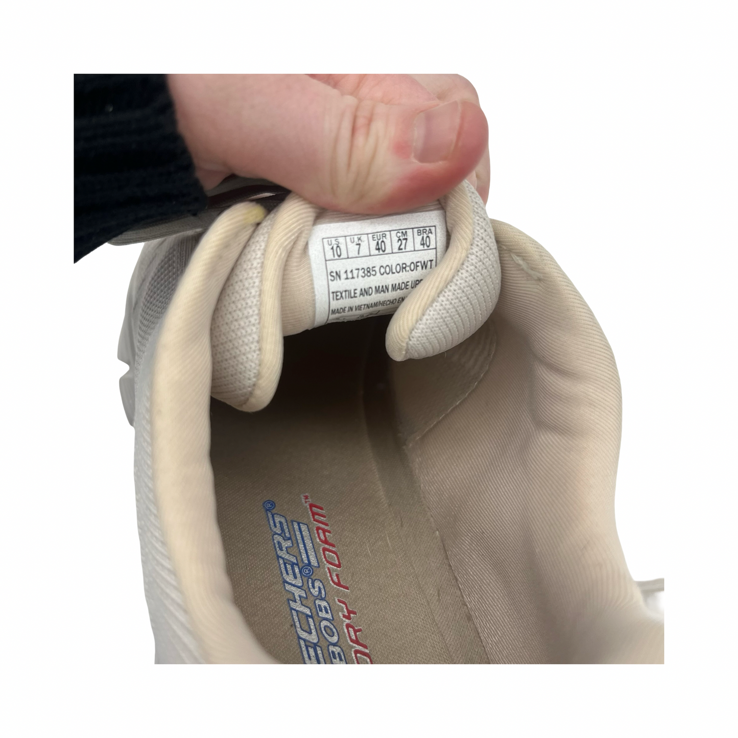 Shoes Sneakers By Skechers In Cream, Size:10