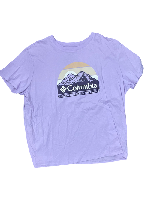 Top Ss By Columbia In Purple, Size:1X
