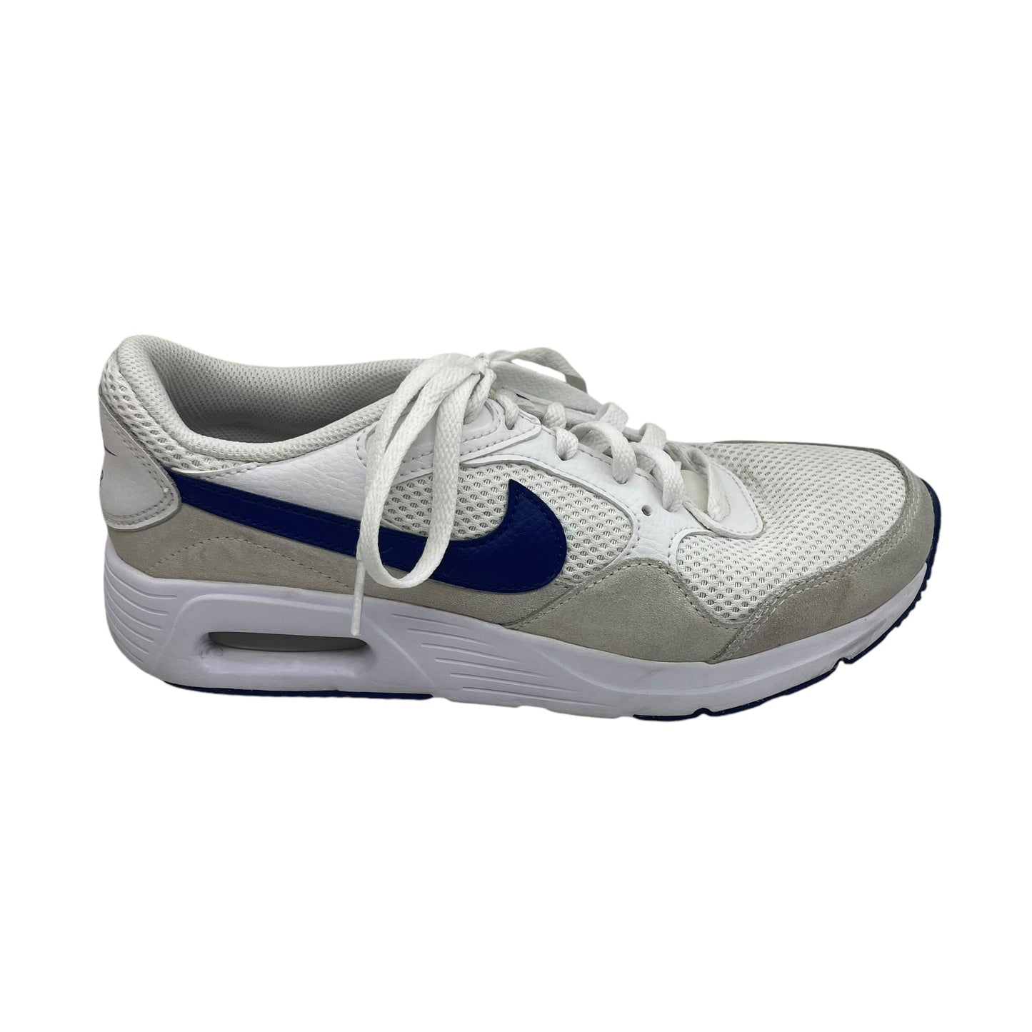 Shoes Sneakers By Nike In Blue & Cream, Size:8.5