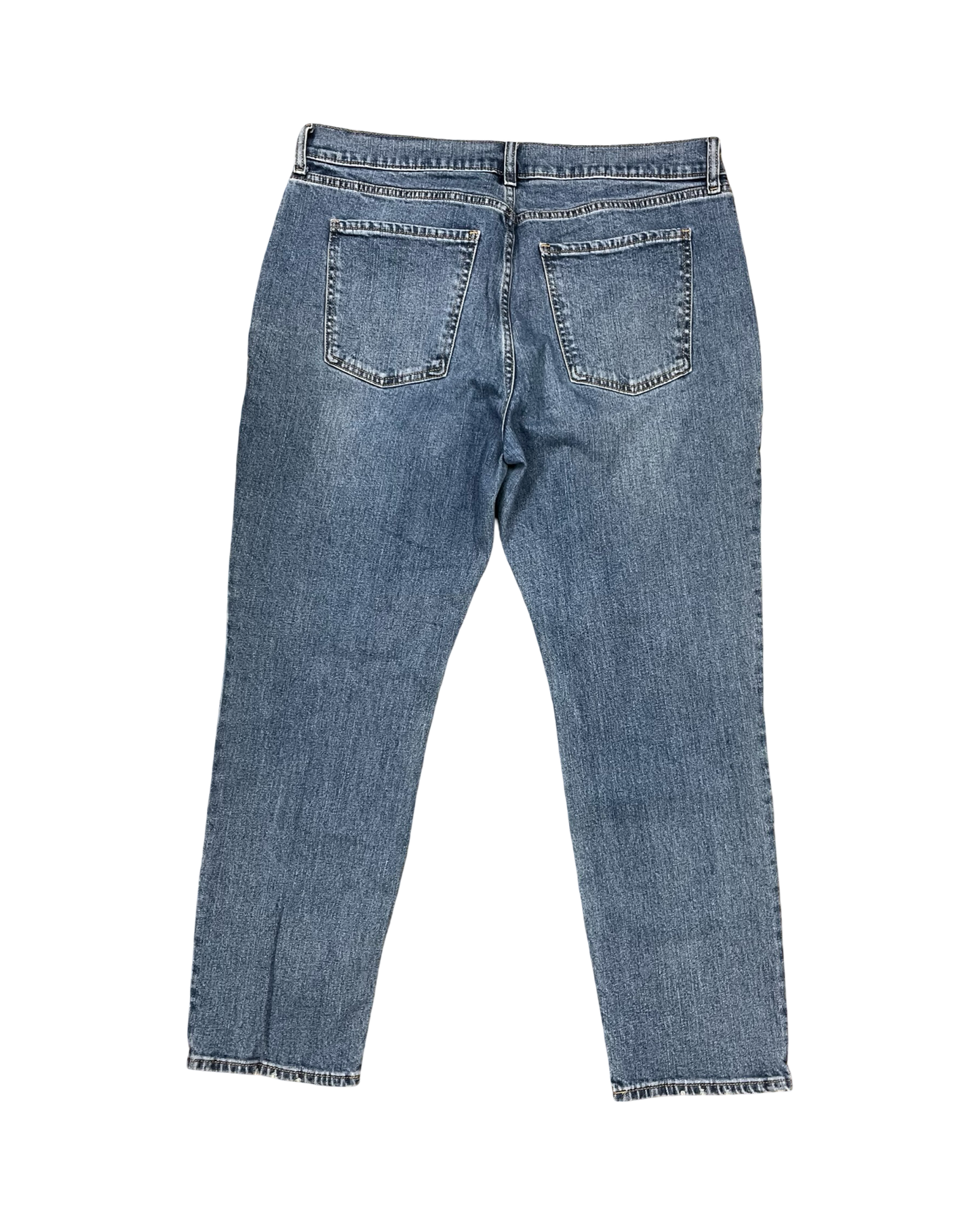Jeans Boyfriend By Old Navy In Blue Denim, Size:12