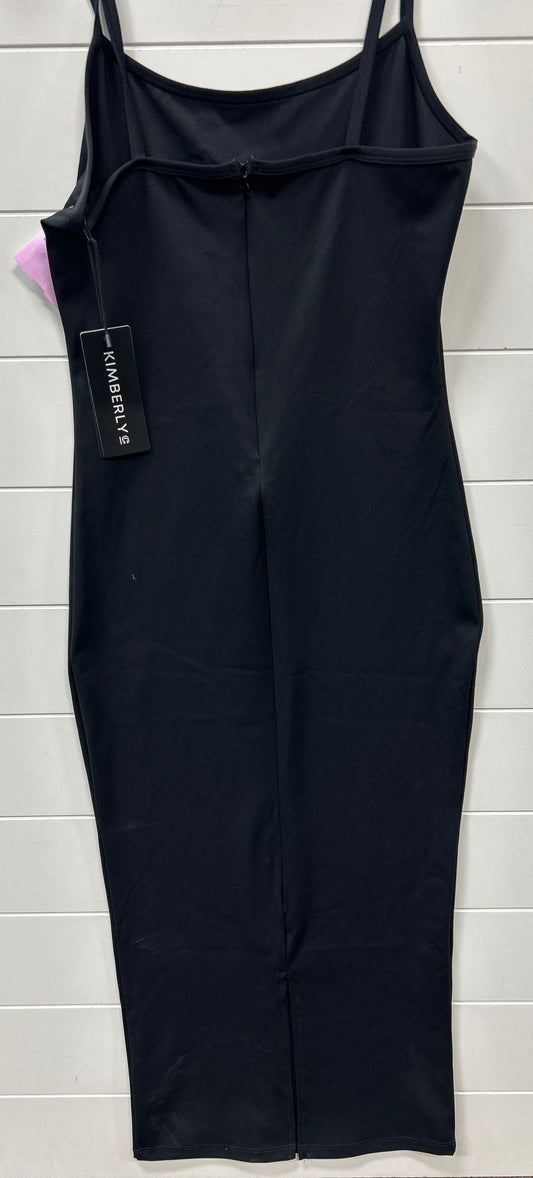 Dress Party Midi By Clothes Mentor In Black, Size:M