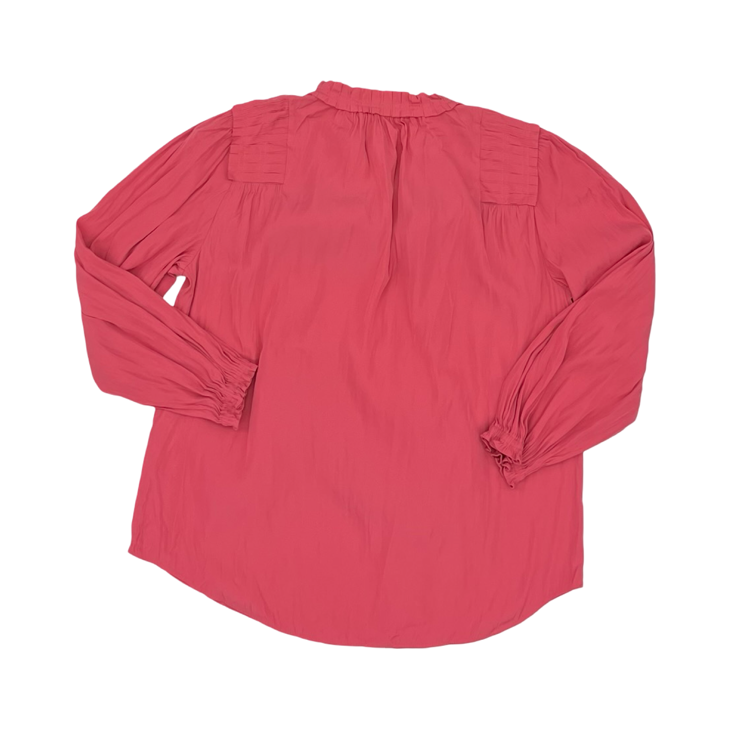 Blouse 3/4 Sleeve By Chicos In Pink, Size:S