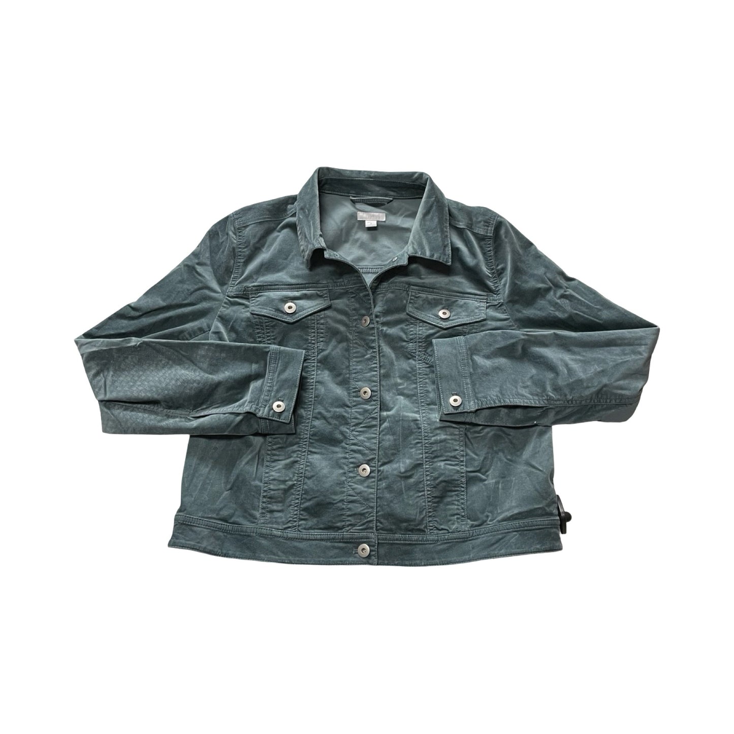 Blazer By J. Jill In Green, Size:M