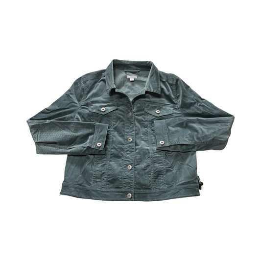Blazer By J. Jill In Green, Size:M