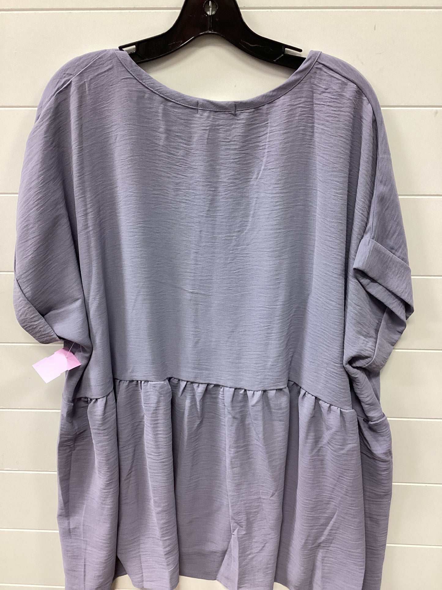 Top Ss By Chicsoul In Purple, Size:1X