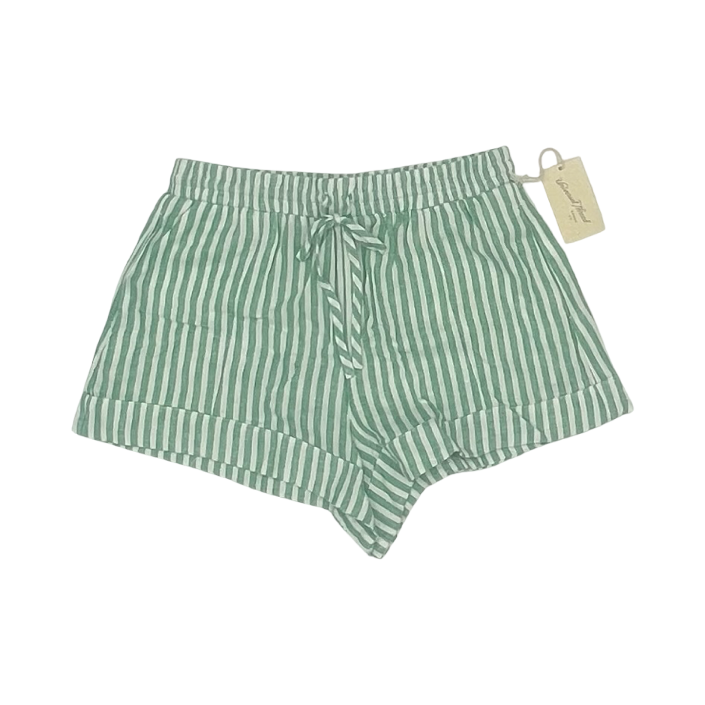 Shorts By Universal Thread In Green & White, Size:M