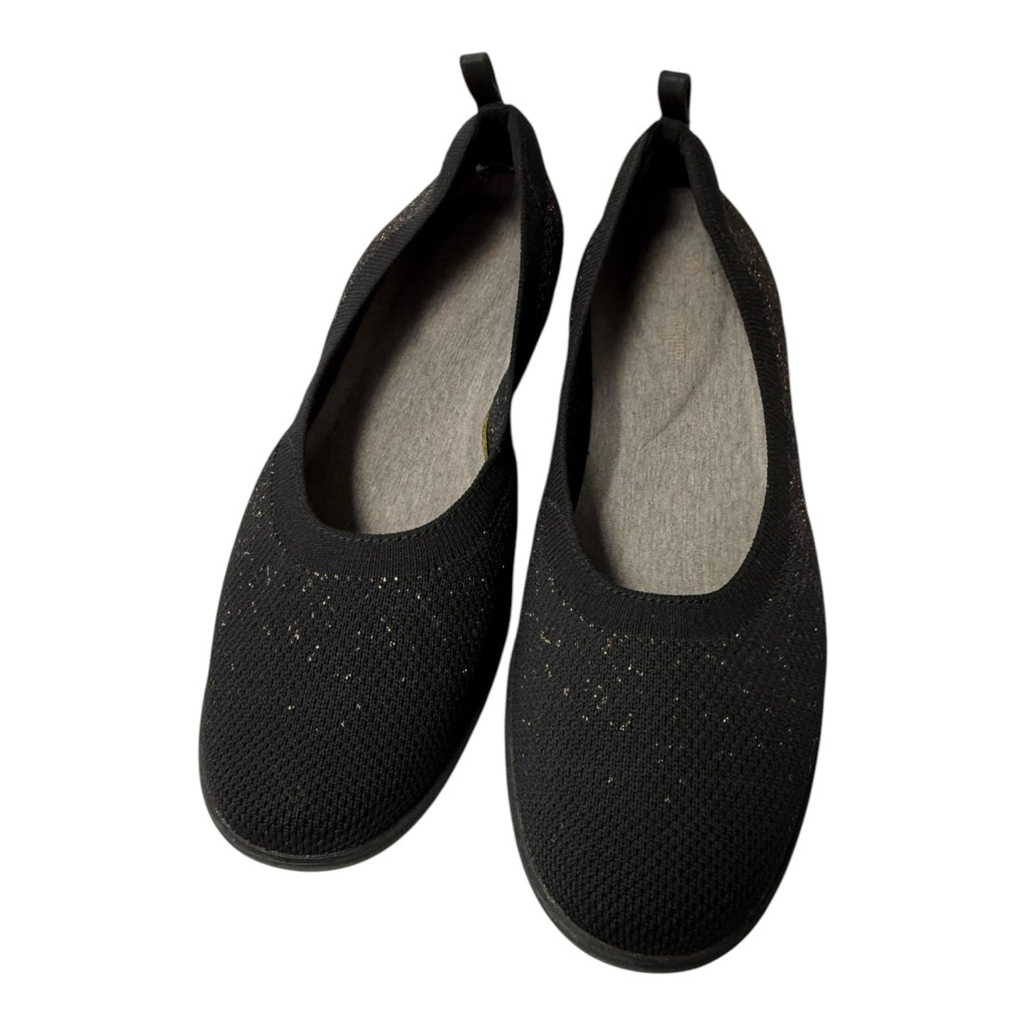 Shoes Flats By Clarks In Black, Size:9