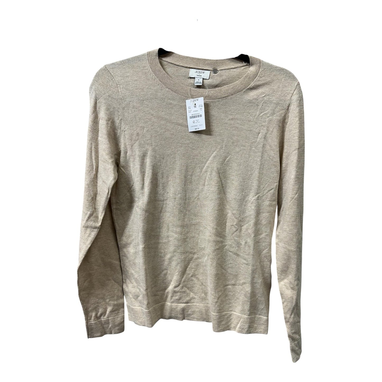 Sweater By J. Crew In Tan, Size:S