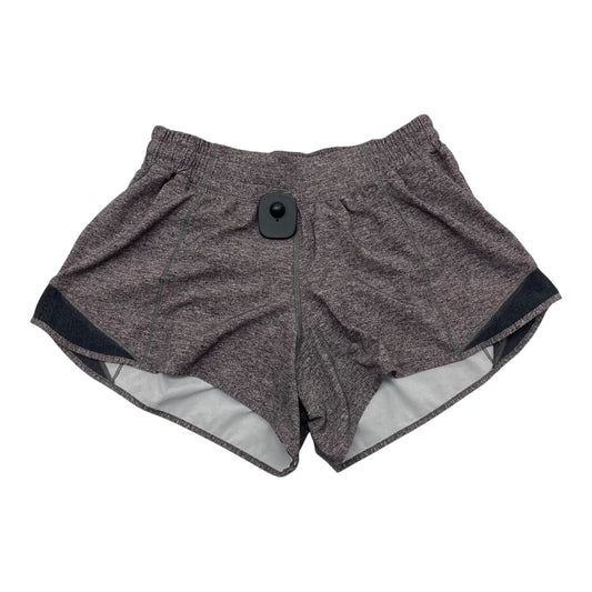Athletic Shorts By Lululemon In Grey, Size:8