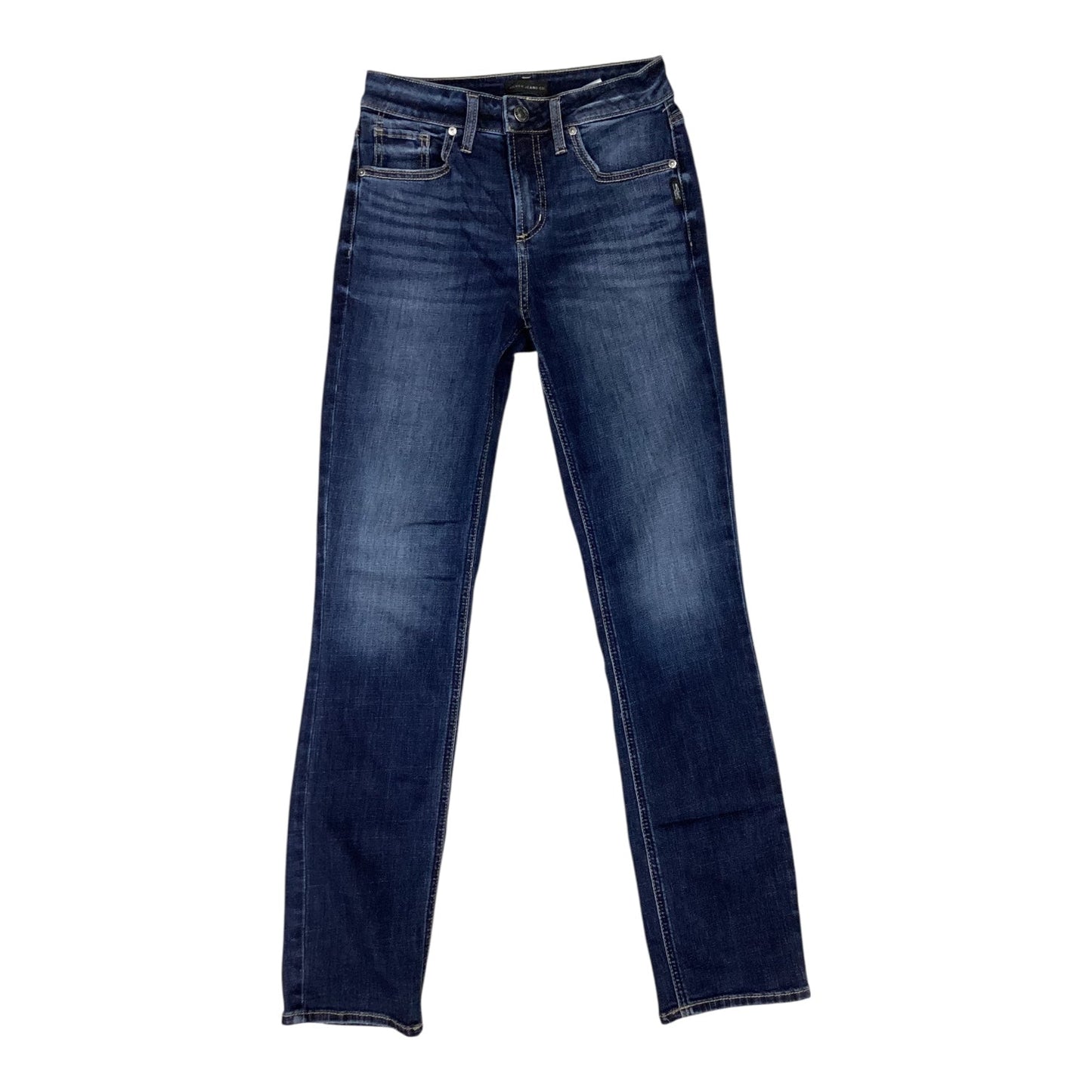Jeans Skinny By Silver In Blue Denim, Size:4