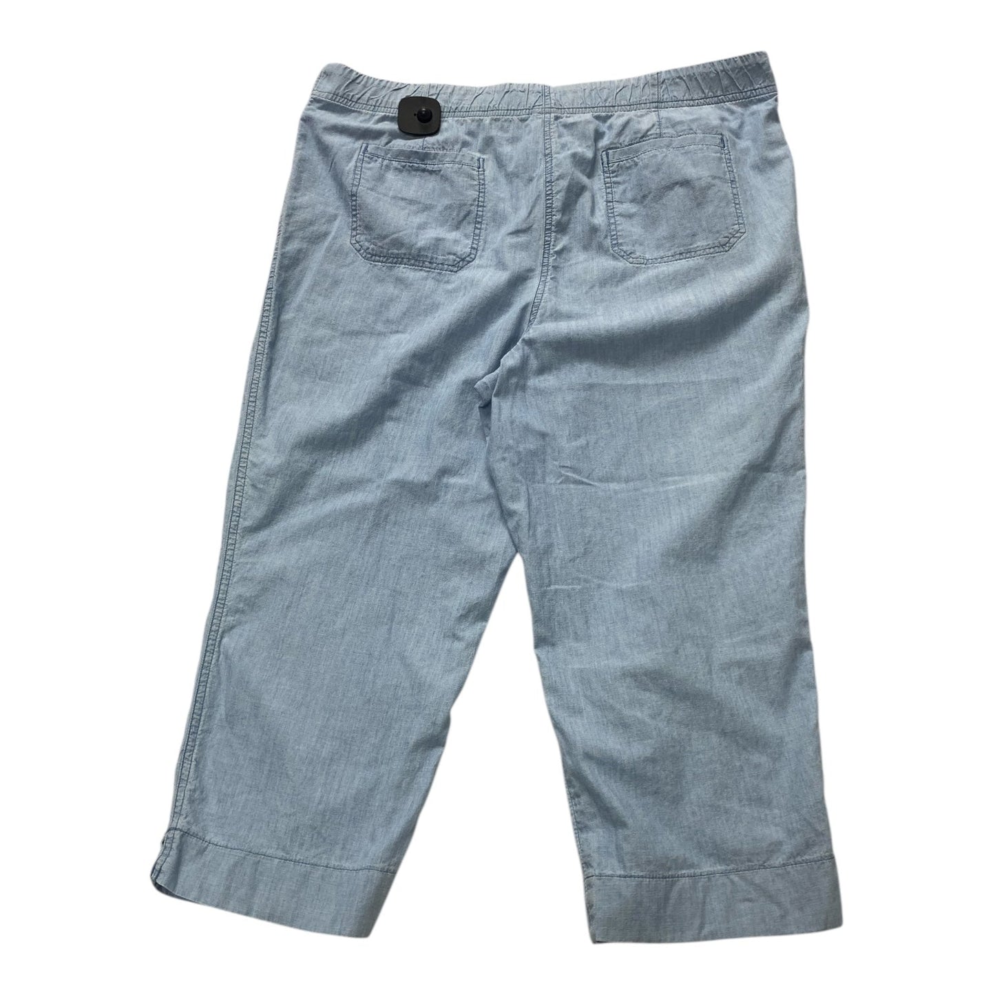 Pants Cropped By Chicos In Blue, Size:18