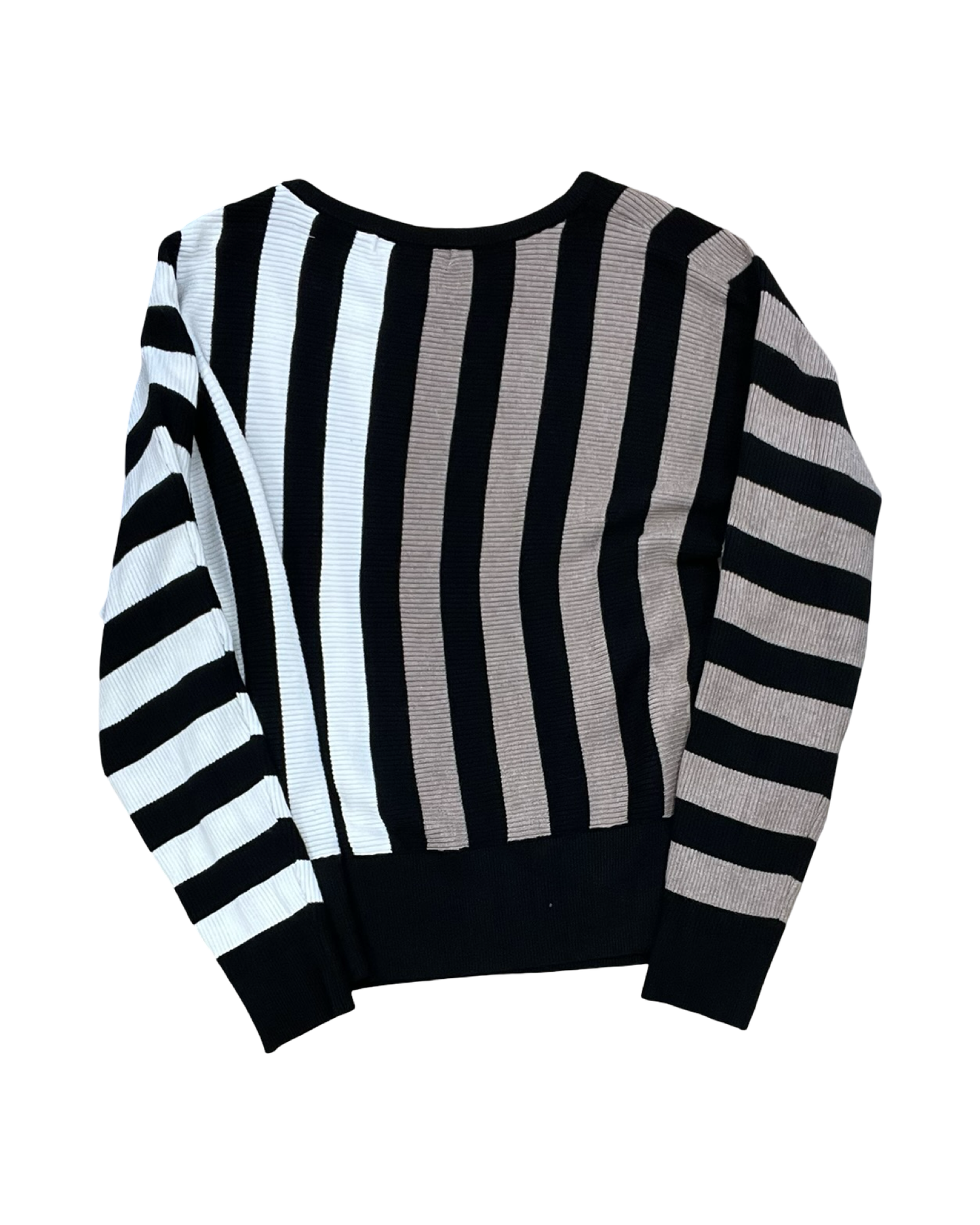 Sweater By Philosophy In Black & Tan, Size:M