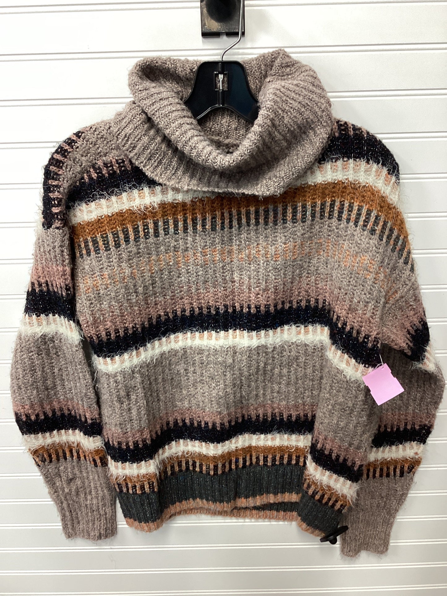 Sweater By Charlie B In Taupe, Size:S