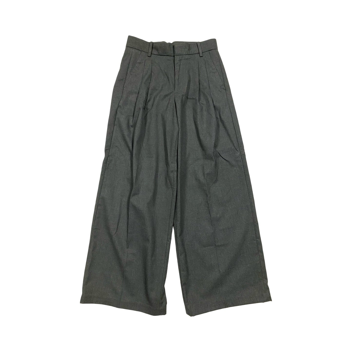 Pants Wide Leg By Banana Republic In Grey, Size:2P