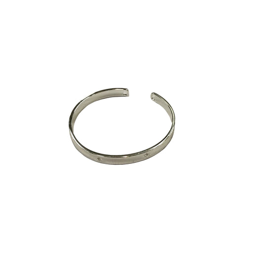 Bracelet Cuff By Clothes Mentor In Silver