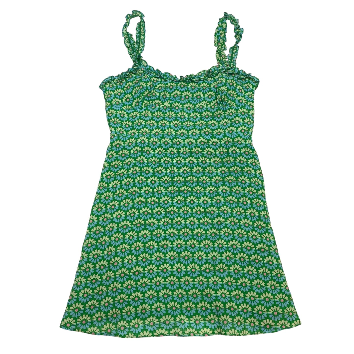 Dress Casual Short By Zara In Green, Size:L