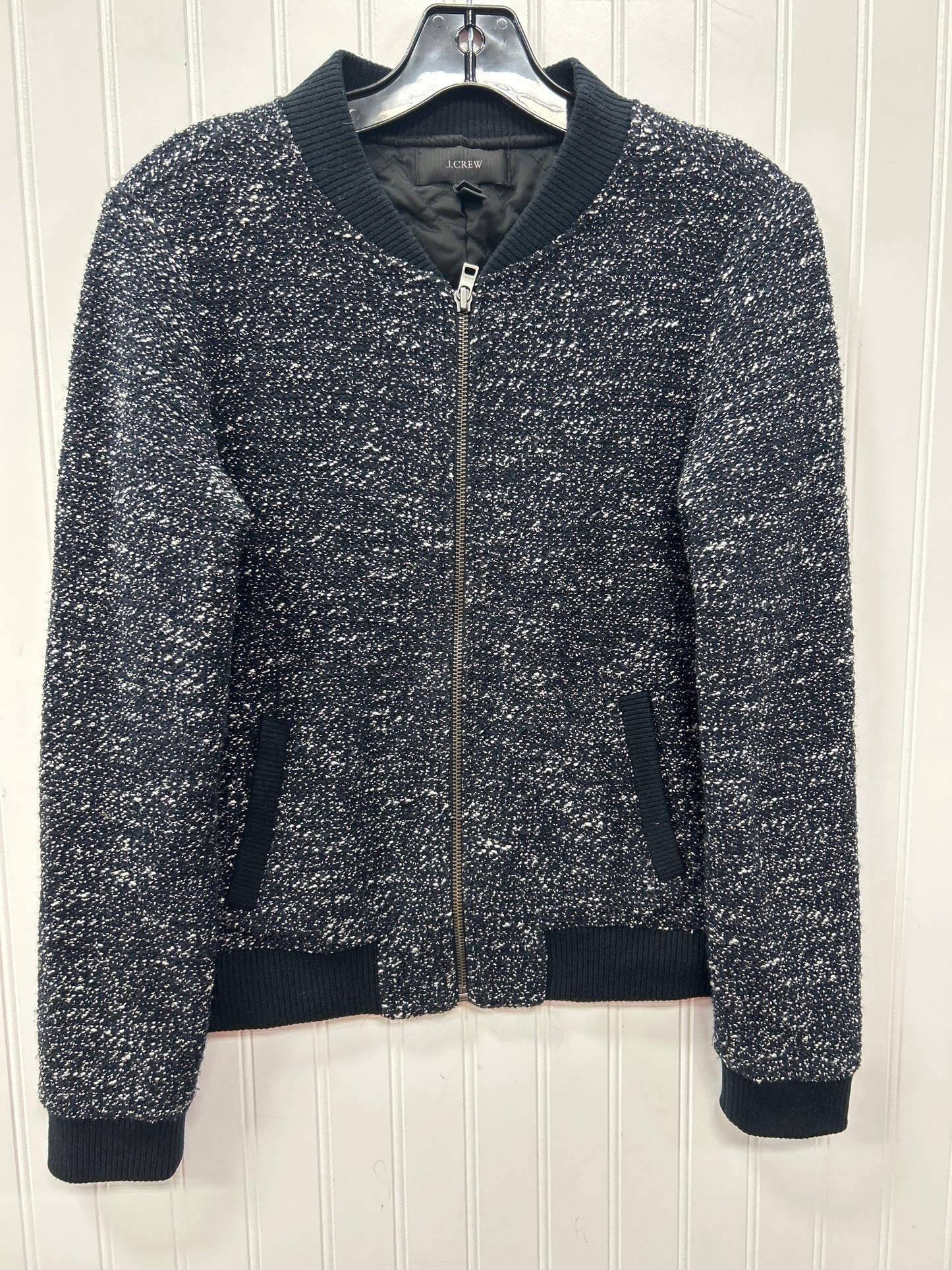 Jacket Other By J. Crew In Black, Size:4