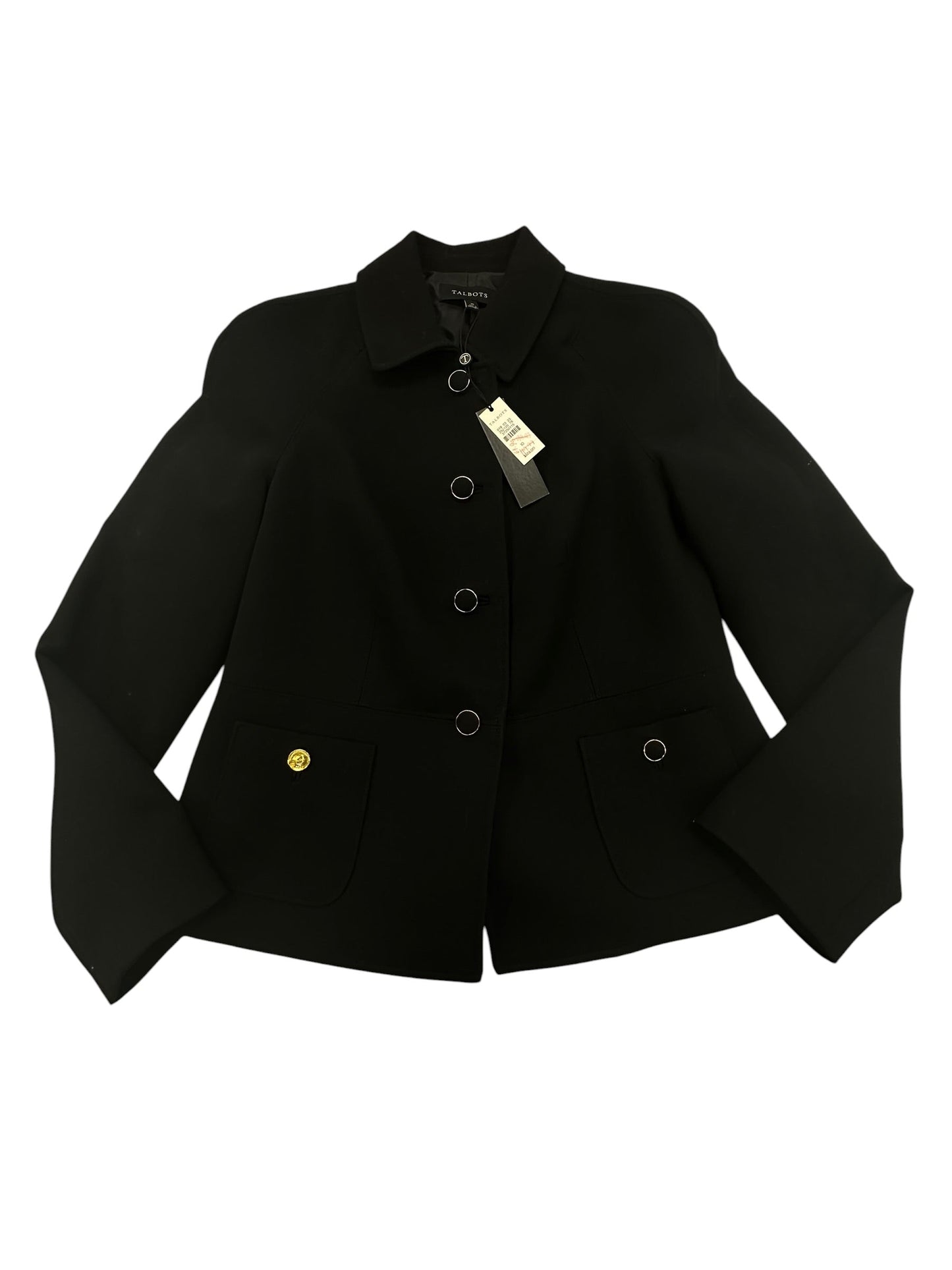 Blazer By Talbots In Black, Size:10