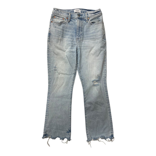 Jeans Straight By Pistola In Blue Denim, Size:6