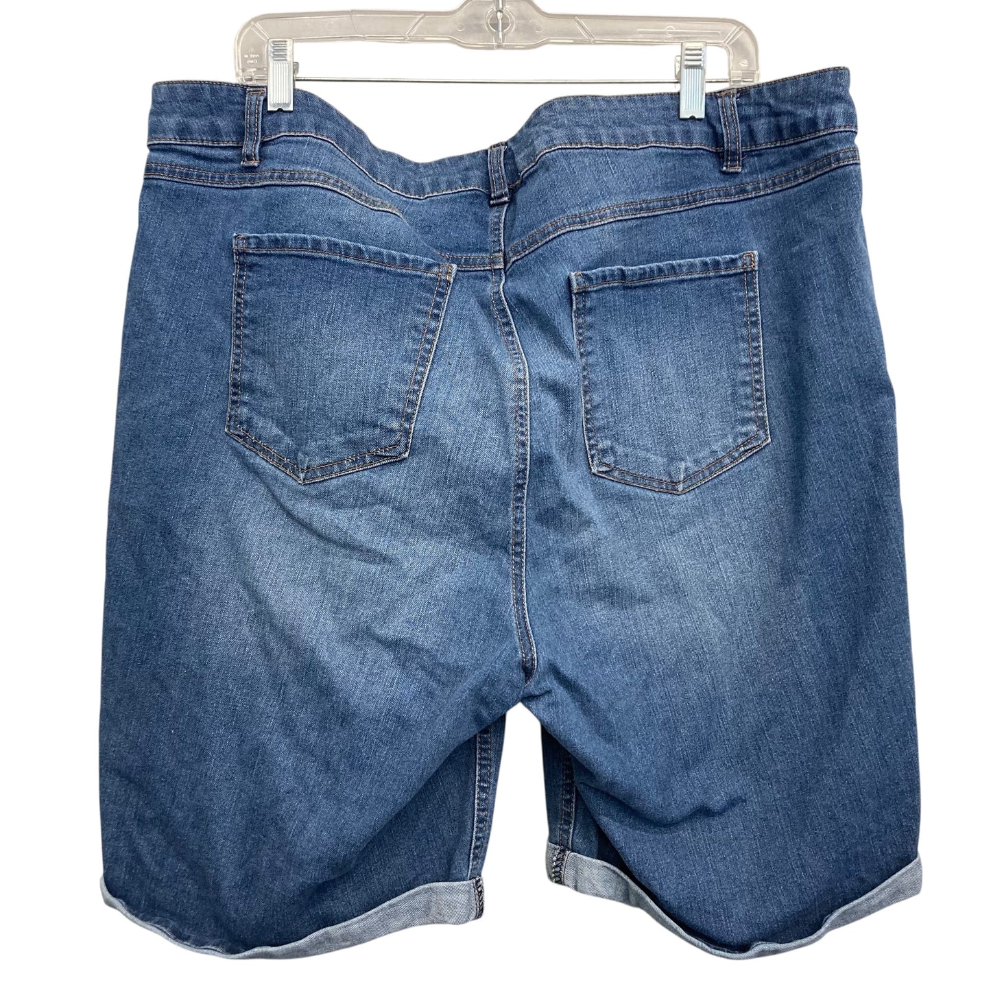 Shorts By D Jeans In Blue Denim, Size:22