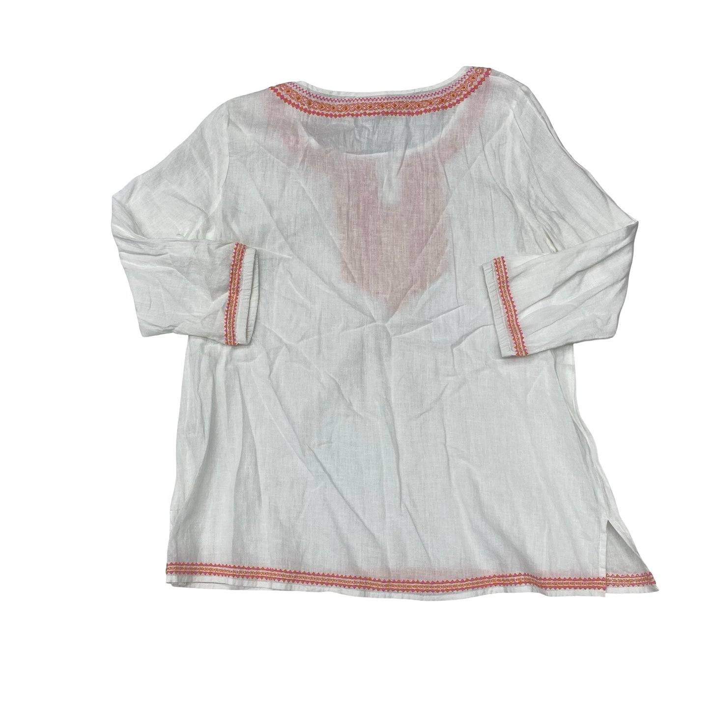 Top Ls By J. Jill In Pink & White, Size:M