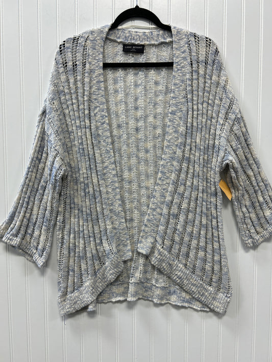 Cardigan By Lane Bryant In Blue, Size:2X