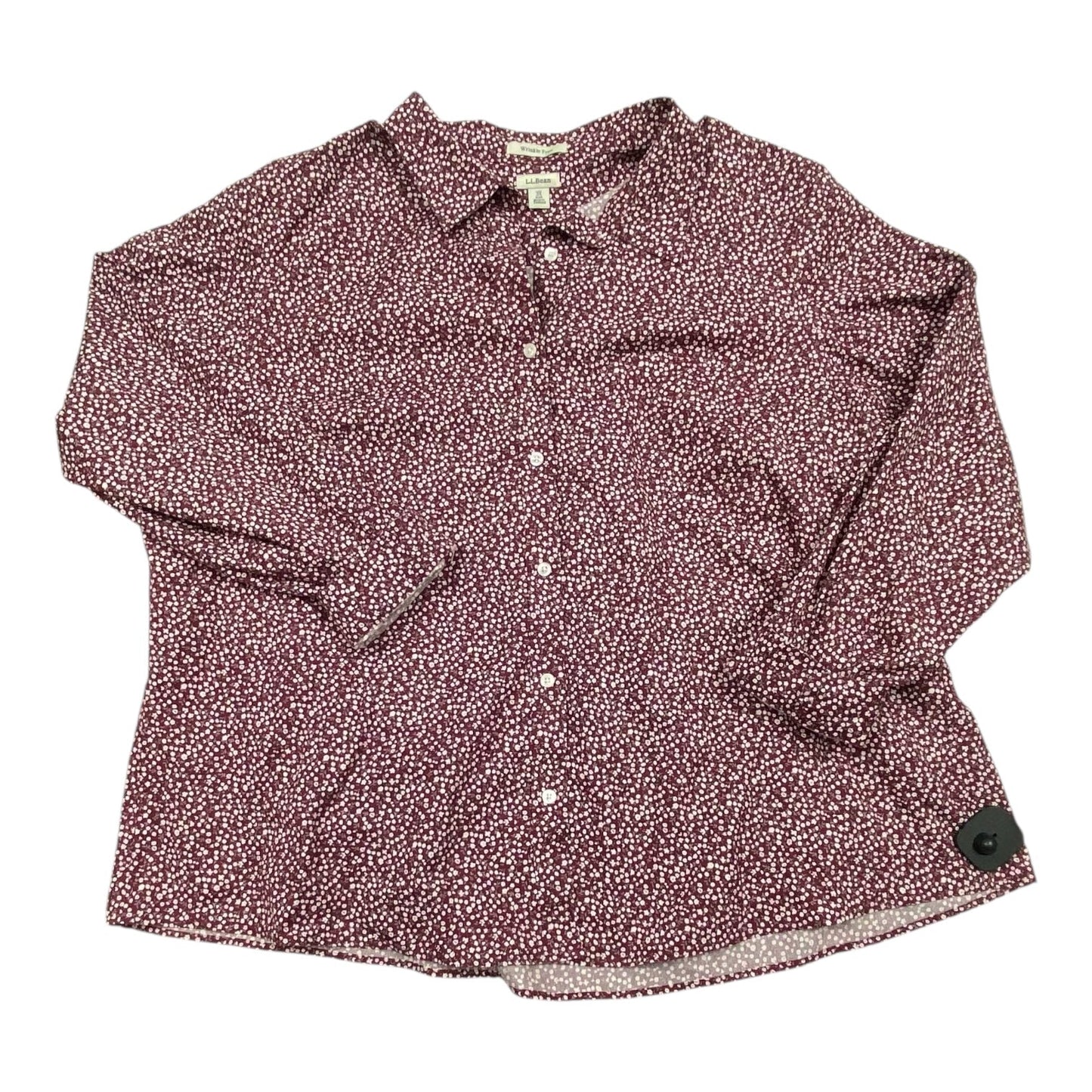 Top Ls By L.L. Bean In Floral Print, Size:3X