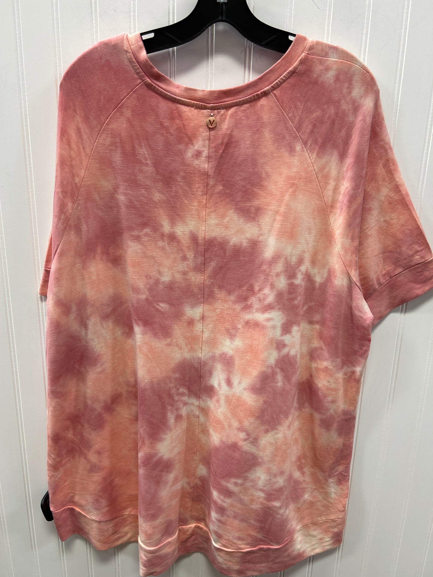 Top Ss By Livi Active In Peach, Size:1X