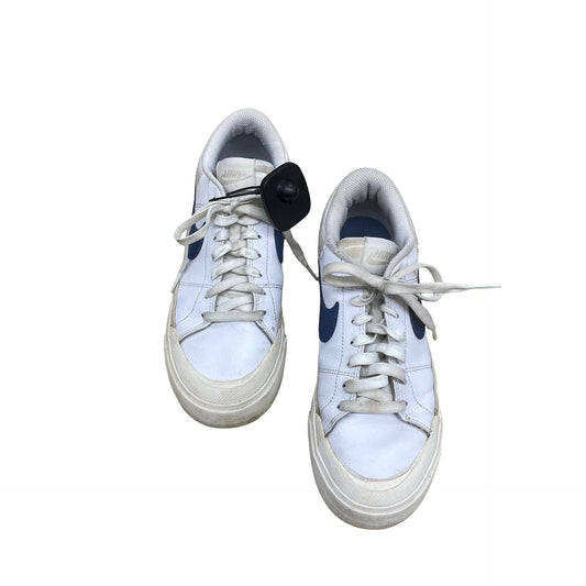 Shoes Sneakers By Nike In Blue & White, Size:8.5