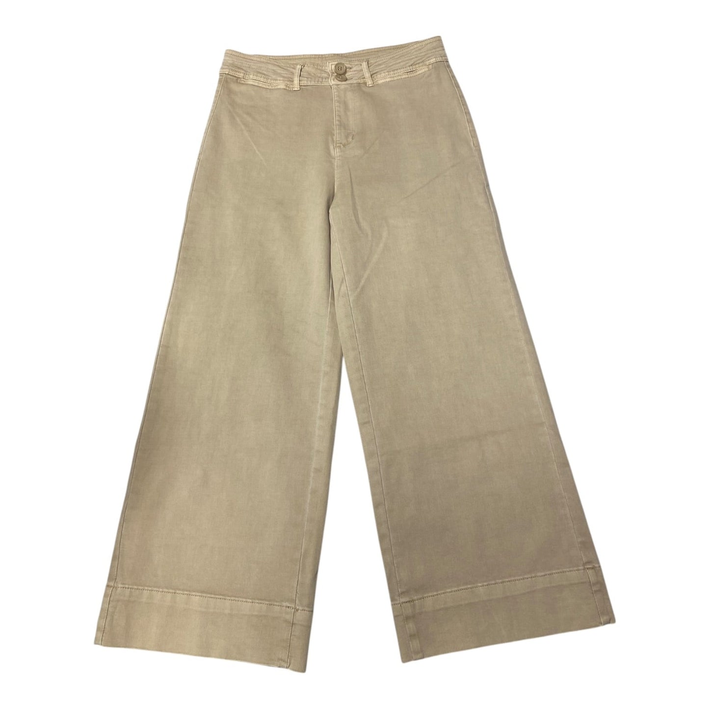 Pants Wide Leg By Cmc In Tan, Size:6