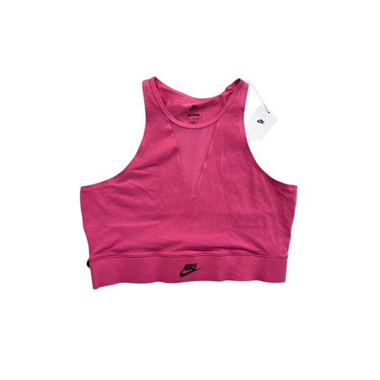 Athletic Bra By Nike In Pink, Size:Xl