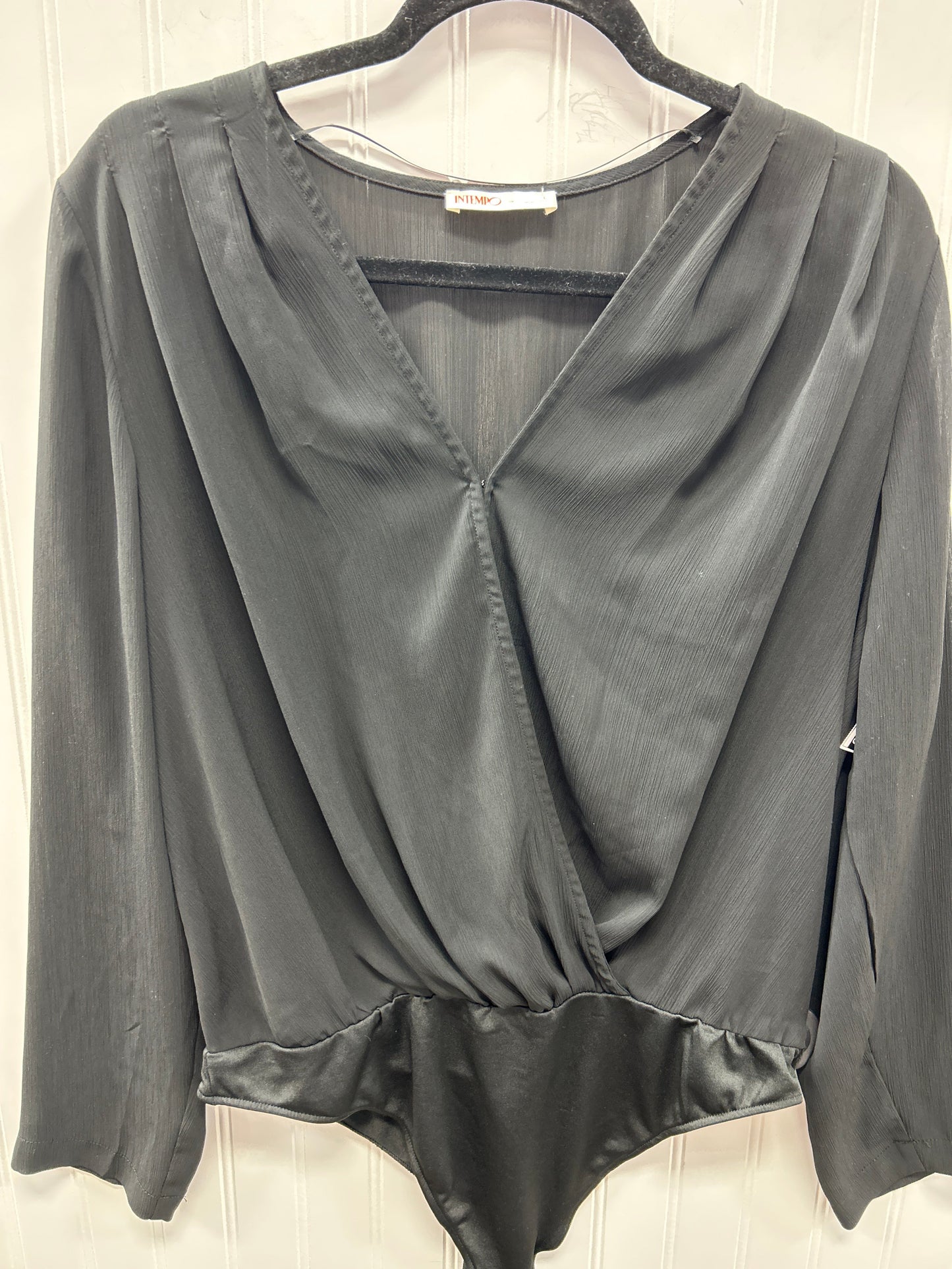 Bodysuit By Intempo In Black, Size:L