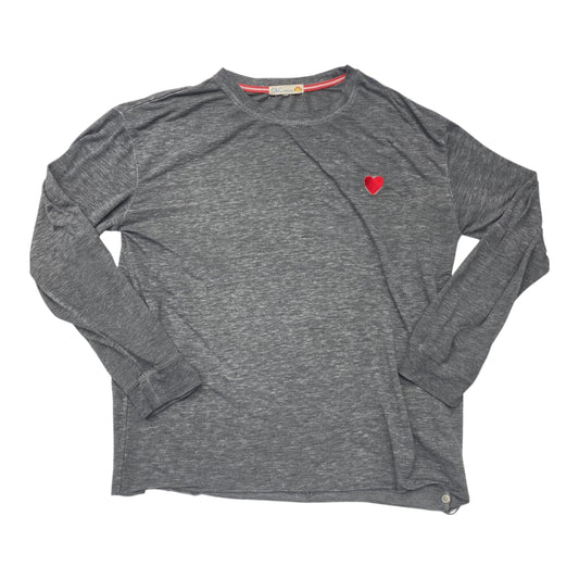 Top Ls By C And C In Grey, Size:M