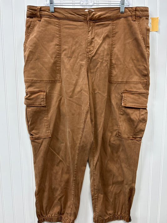 Pants Cargo & Utility By Cmc In Tan, Size:16