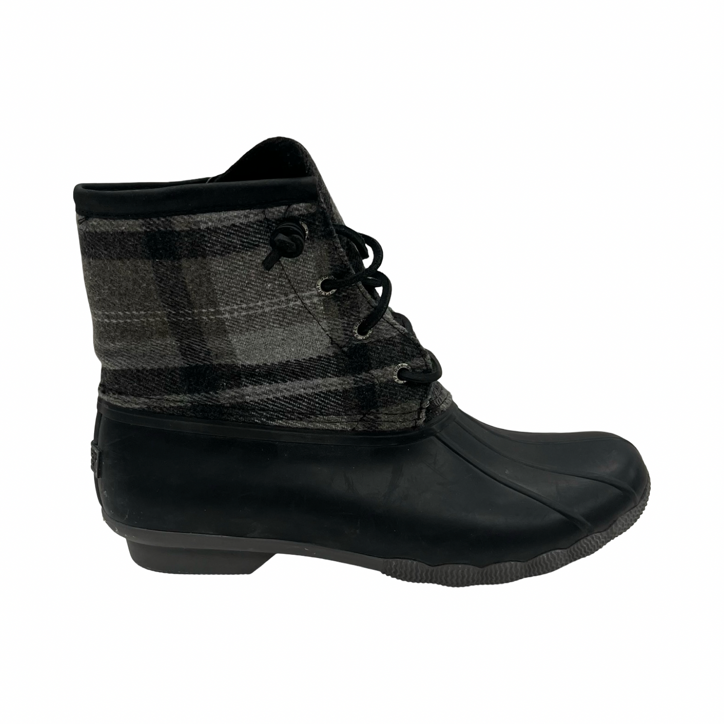 Boots Rain By Sperry In Black, Size:9