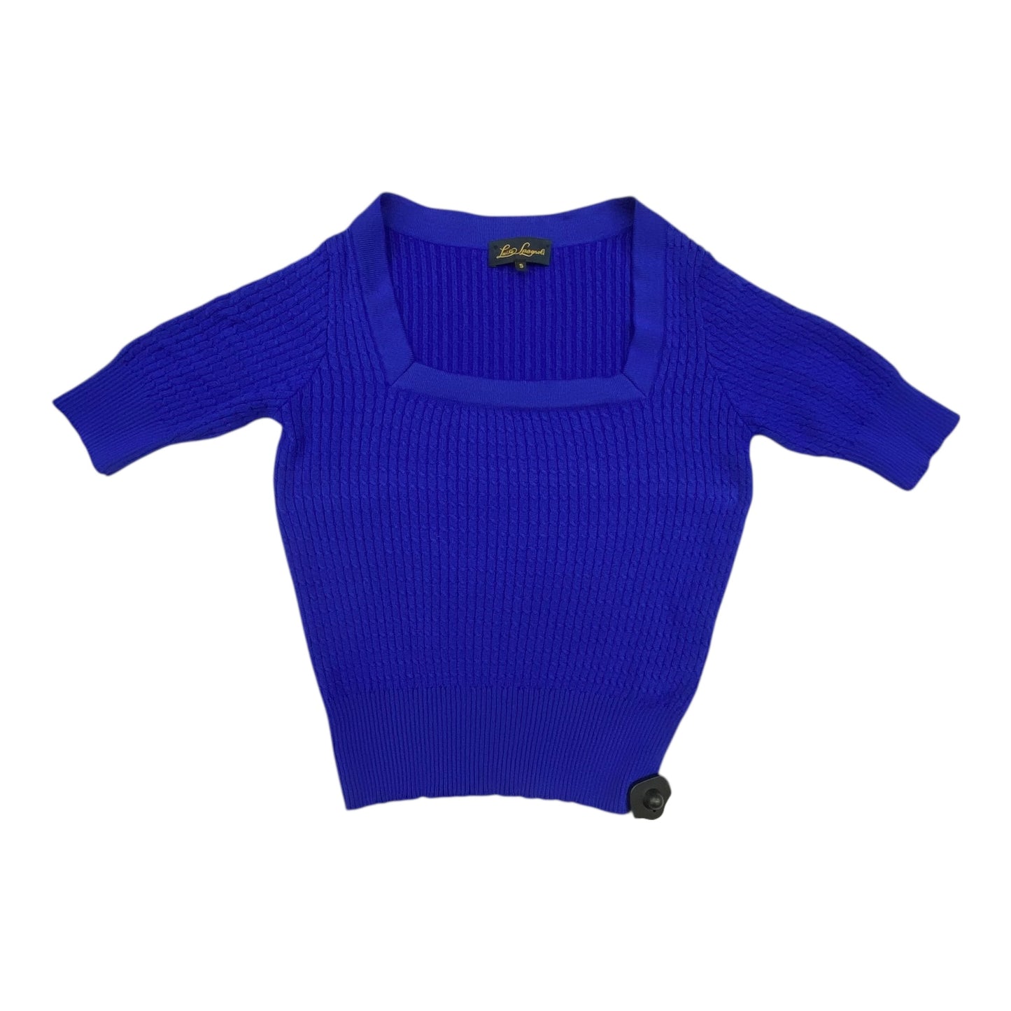 Sweater Designer By Luisa Spagnoli In Blue, Size:S