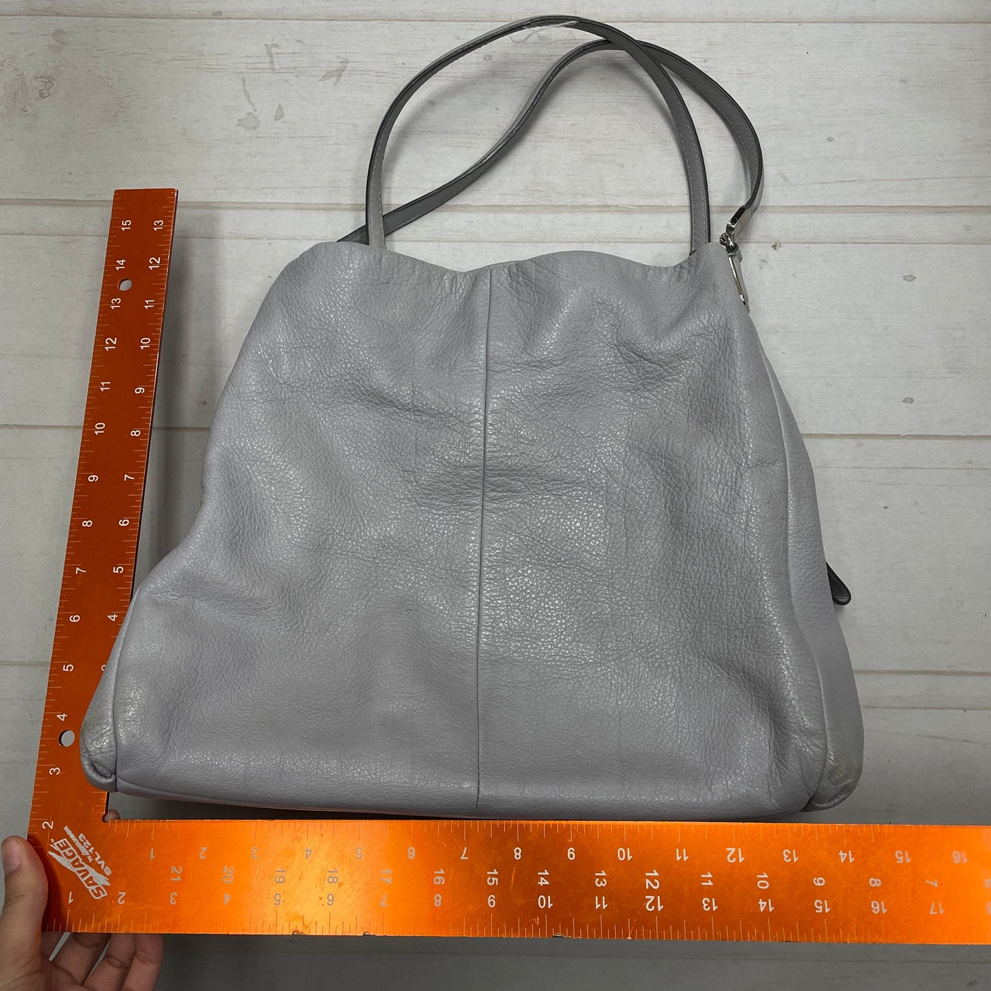 Tote Designer By Coach, Size: Medium