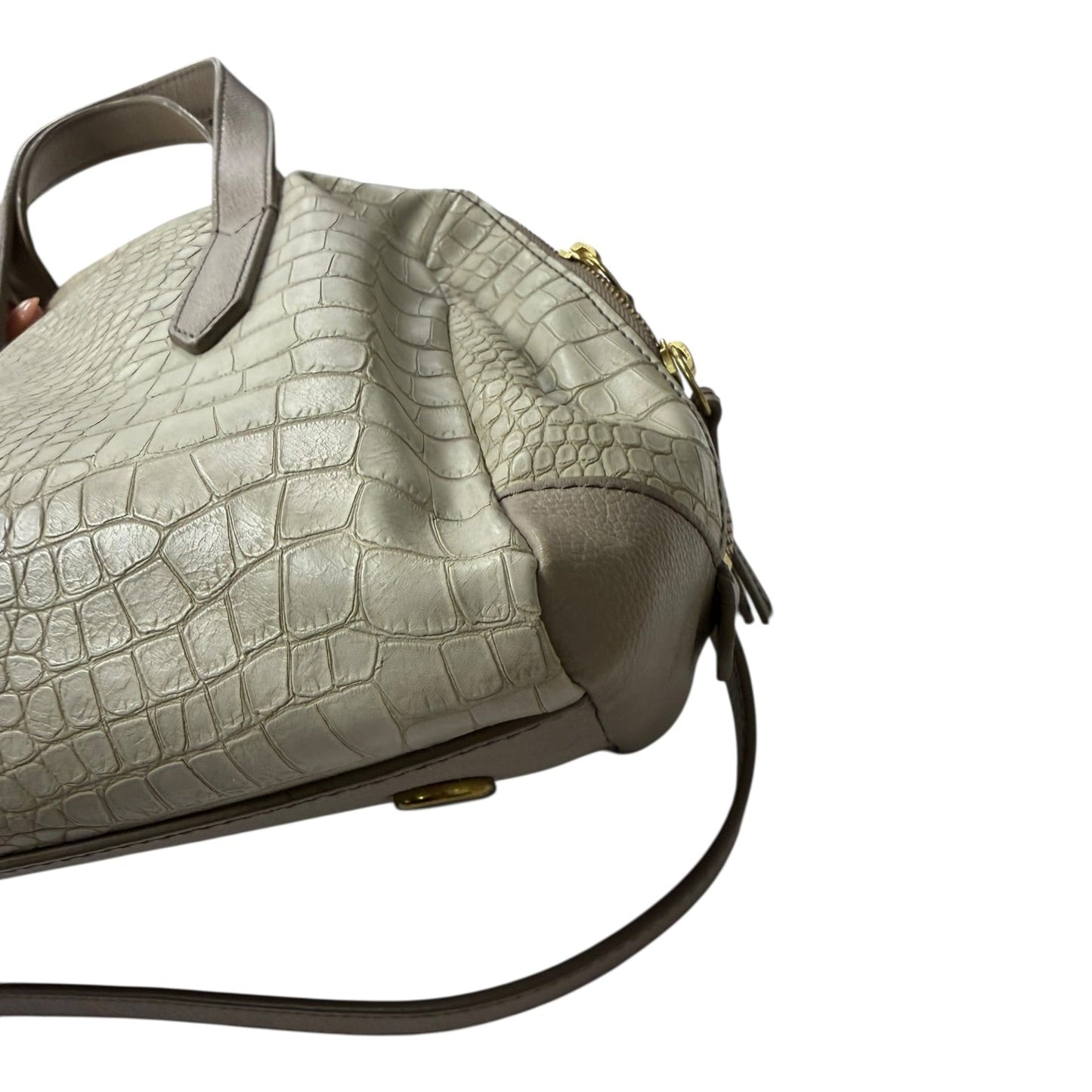 Handbag By Fossil In Taupe, Size:Medium