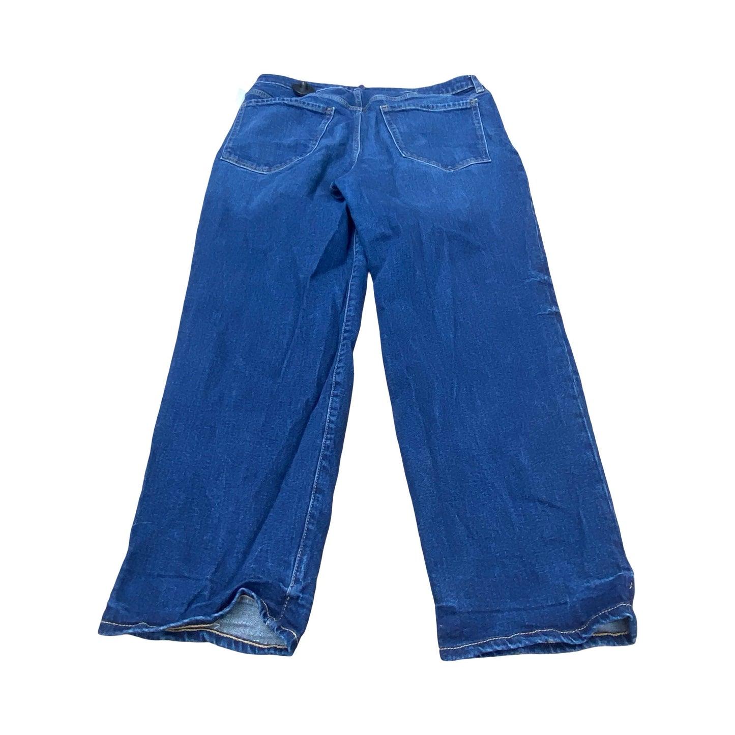Jeans Wide Leg By Old Navy In Blue Denim, Size:14