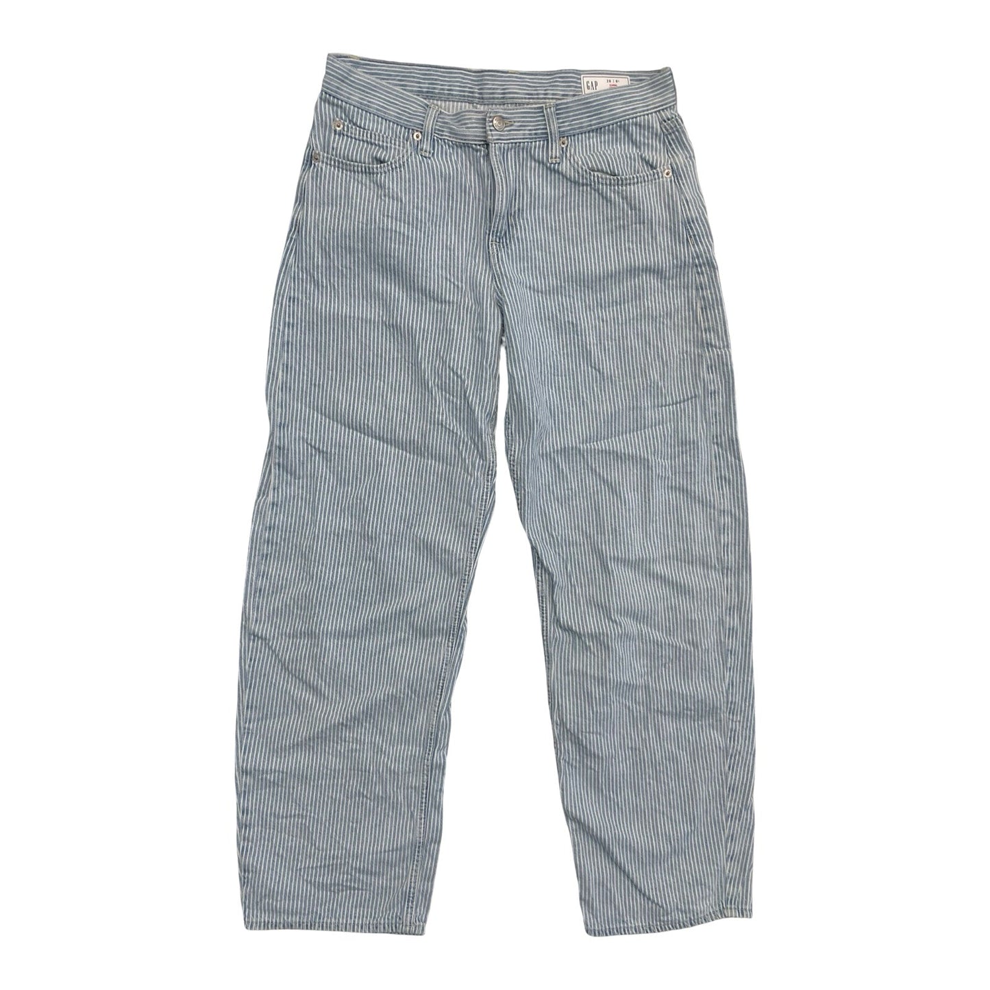 Jeans Boyfriend By Gap In Blue Denim, Size:6L
