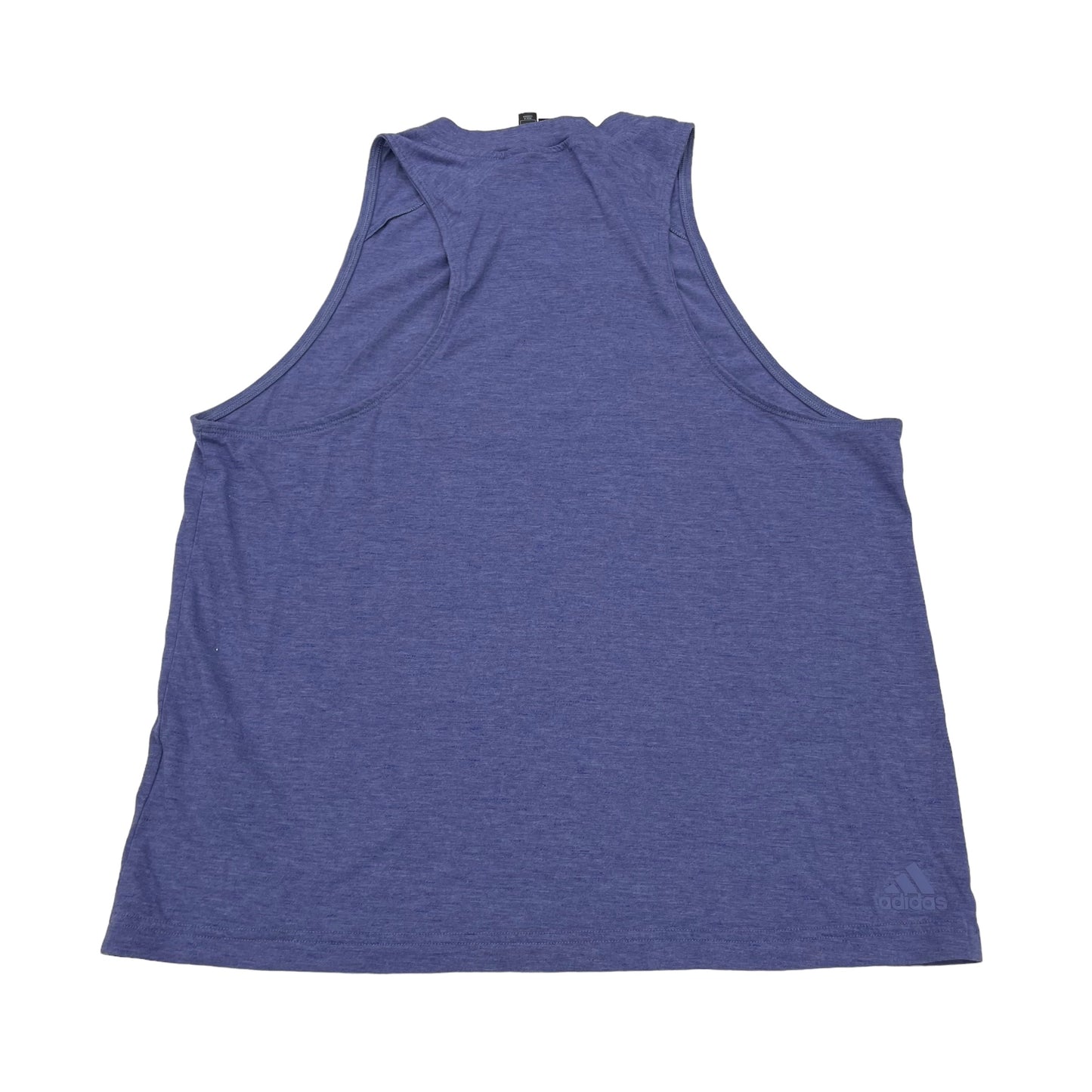 BLUE ADIDAS ATHLETIC TANK TOP, Size L