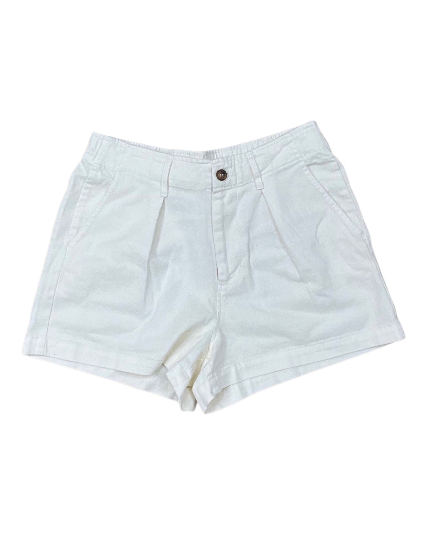 Shorts By Double Zero In Cream, Size:S