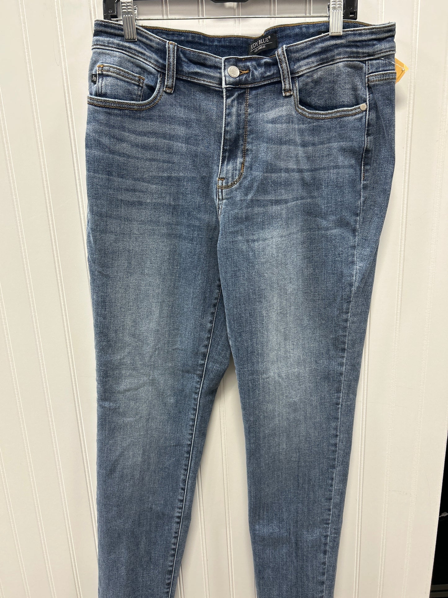 Jeans Skinny By Judy Blue In Blue Denim, Size:12L
