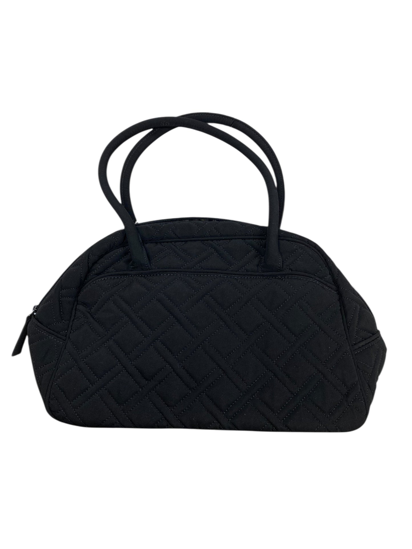 Handbag By Vera Bradley In Black, Size:Medium