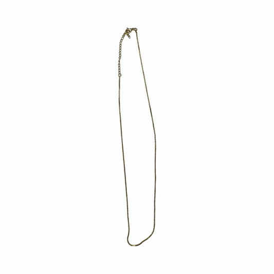 Necklace Chain By Clothes Mentor In Gold